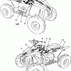 SCRAMBER 400L - W97BC38C Decals scrambler 400l w97bc38c