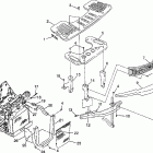 XPRESS 300 - W97CA28C Front rack and bumper mounting (400l) xpress 400l w97ca3...