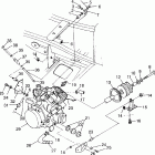XPRESS 300 - W97CA28C Engine mounting (400l) xpress 400l w97ca38c