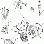 SCRAMBLER 500 - W97BC50A Magneto  scrambler 500 w97bc50a
