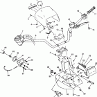 XPRESS 300 - W97CA28C Handlebar and headlight pod (400l) xpress 400l w97ca38c
