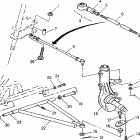XPRESS 300 - W97CA28C A-arm / strut mounting xpress 300 w97ca28c and  xpress 4...