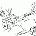 XPRESS 300 - W97CA28C Gearcase / brake and chain cover mounting xpress 300 w97...