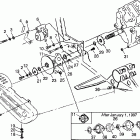 BIG BOSS 6x6 400L - N97AE38D Gearcase / brake and chain cover mounting big boss 6x6 4...