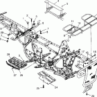 BIG BOSS 6x6 400L - N97AE38D Bumper / rack mounting big boss 6x6 400l w97ae38a