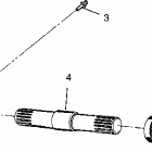 BIG BOSS 6x6 400L - N97AE38D Front tightener big boss 6x6 400l w97ae38a