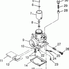 XPLORER 300 - W97CC28C Carburetor xplorer 300 w97cc28c