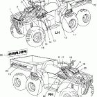 BIG BOSS 6x6 400L - N97AE38D Decals big boss 6x6 400l w97ae38a