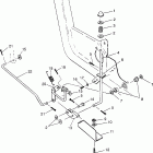 BIG BOSS 6x6 400L - N97AE38D Foot pedal and parking brake norwegian big boss 6x6 400l...