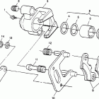 SCRAMBER 400L - W97BC38C Front brake scrambler 400l w97bc38c