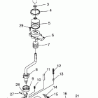 XPRESS 300 - W97CA28C Gear selector (400l) xpress 400l w97ca38c