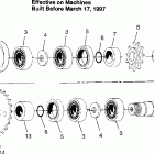SCRAMBER 400L - W97BC38C Center tightener scrambler 400l w97bc38c