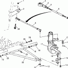 TRAIL BLAZER - W97BA25C A-arm / strut mounting sport 400l w97ba38c and trail bla...