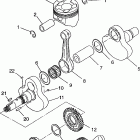 MAGNUM 2X4 - W97AA42A Crankshaft and piston magnum 2x4 w97aa42a