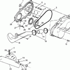 TRAIL BLAZER - W97BA25C Clutch cover (sport) sport 400l w97ba38c