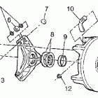 MAGNUM 4X4  SWEDISH - S97AC42E Drive clutch magnum 4x4 w97ac42a, swedish magnum 4x4 s97...
