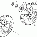 BIG BOSS 6x6 400L - N97AE38D Middle wheel big boss 6x6 400l w97ae38a