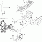 XPLORER 300 - W97CC28C Front rack and bumper mounting xplorer 300 w97cc28c