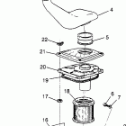TRAIL BLAZER - W97BA25C Air box (blazer) trail blazer w97ba25c
