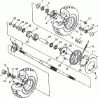 XPRESS 300 - W97CA28C Rear wheel drive xpress 300 w97ca28c and  xpress 400l w9...