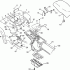 XPRESS 300 - W97CA28C Rear cab and seat xpress 300 w97ca28c and  xpress 400l w...