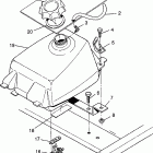 BIG BOSS 6x6 400L - N97AE38D Fuel tank big boss 6x6 400l w97ae38a