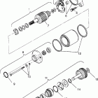 SCRAMBLER 500 - W97BC50A Starting motor  scrambler 500 w97bc50a