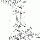 BIG BOSS 6x6 400L - N97AE38D Rear strut stabilizer big boss 6x6 400l w97ae38a