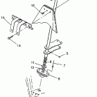 MAGNUM 4X4  SWEDISH - S97AC42E Steering post magnum 4x4 w97ac42a, swedish magnum 4x4 s9...
