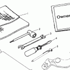 TRAIL BLAZER - W97BA25C Tool kit sport 400l w97ba38c and trail blazer w97ba25c