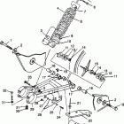 SCRAMBER 400L - W97BC38C Swing arm / shock mounting scrambler 400l w97bc38c
