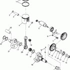 TRAIL BLAZER - W97BA25C Piston and crankshaft (sport) sport 400l w97ba38c