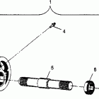 SCRAMBER 400L - W97BC38C Front tightener scrambler 400l w97bc38c