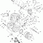 SCRAMBLER 500 - W97BC50A Engine mounting  scrambler 500 w97bc50a