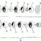 XPLORER 300 - W97CC28C Center tightener  xplorer 300 w97cc28c