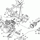 BIG BOSS 6x6 400L - N97AE38D Engine mounting big boss 6x6 400l w97ae38a