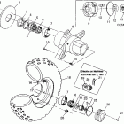 MAGNUM 4X4  SWEDISH - S97AC42E Front wheel magnum 4x4 w97ac42a, swedish magnum 4x4 s97a...