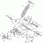 MAGNUM 2X4 - W97AA42A Swing arm / shock mounting magnum 2x4 w97aa42a