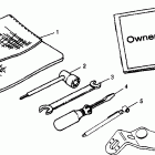 SCRAMBER 400L - W97BC38C Tool kit scrambler 400l w97bc38c