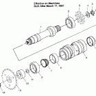 SCRAMBER 400L - W97BC38C Center tightener (after 3 / 17 / 97) scrambler 400l w97b...