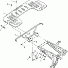 XPRESS 300 - W97CA28C Rear rack mounting xpress 300 w97ca28c and  xpress 400l ...
