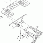 XPLORER 300 - W97CC28C Rear rack mounting xplorer 300 w97cc28c