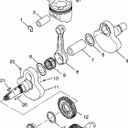 MAGNUM 6X6 - W97AE42A Crankshaft and piston magnum 6x6 w97ae42a and swedish ma...