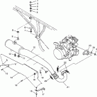 BIG BOSS 6x6 400L - N97AE38D Exhaust system big boss 6x6 400l w97ae38a