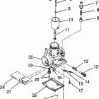 XPRESS 300 - W97CA28C Carburetor (300) xpress 300 w97ca28c