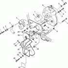 TRAIL BLAZER - W97BA25C Gearcase / brake mounting sport 400l w97ba38c and trail ...