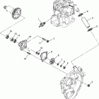 BIG BOSS 6x6 400L - N97AE38D Water pump big boss 6x6 400l w97ae38a