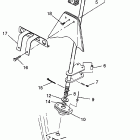 BIG BOSS 6x6 400L - N97AE38D Steering post big boss 6x6 400l w97ae38a