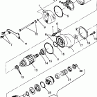 SCRAMBER 400L - W97BC38C Starting motor scrambler 400l w97bc38c