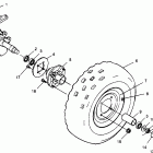 MAGNUM 2X4 - W967544 Front wheel magnum 2x4 w967544